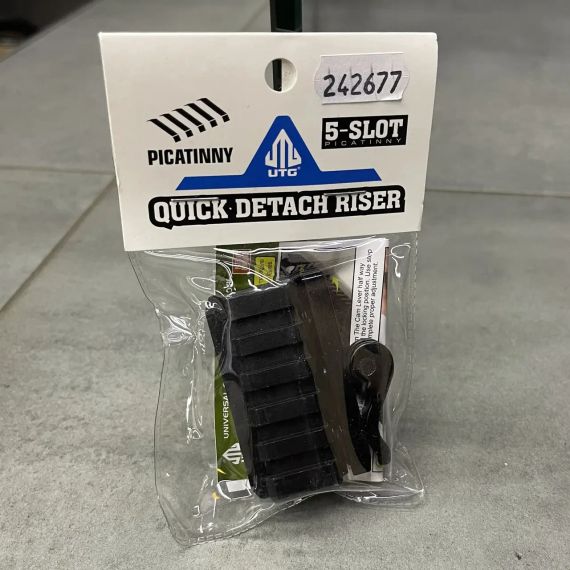 Компенсатор висоти Leapers UTG UNIVERSAL QD H 15 мм H 60 мм Підвищувальна проставка райзер компенсатор висоти | Зображення 1