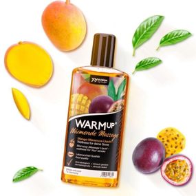 Їстівна масажна олія з ефектом, що розігріває WARMup Mango Maracuya 150 мл Sex Aura