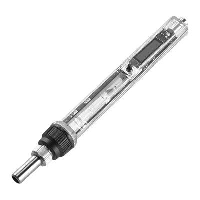 Электрический паяльник c OLED экраном, T12 DC12-24В, мощность 72 Ватт, регулировка температуры, жало BC2 | Зображення 4