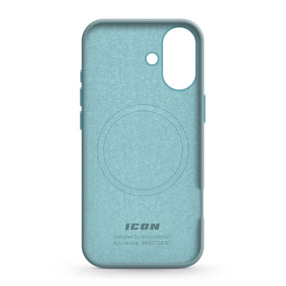 Чохол ArmorStandart ICON2 MagCase для Apple iPhone 16 Blue Fog (ARM80184) | Зображення 1