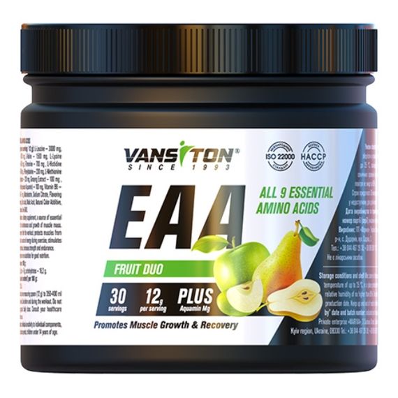 Амінокомплекс для спорту Vansiton EAA 360 g /30 servings/ Fruit Duo