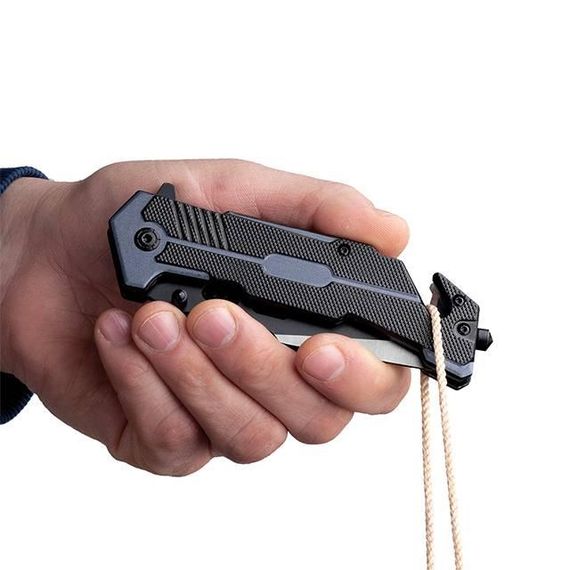 Ніж складаний 9,3 з лезом для розрізання ременів INTERTOOL HT-05981 | Зображення 5