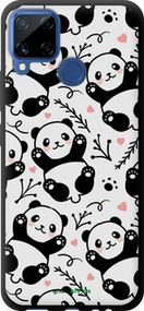 Чохол на Realme C15 Панди "4318b-2063-2448"