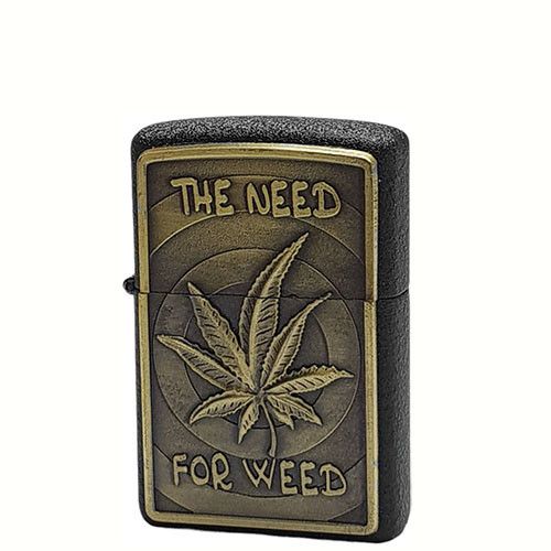 Набір 3в1 Запальничка Мундштук І Бензин “The Need For Weed” | Зображення 2