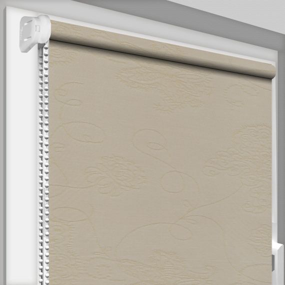 Рулонная штора Rolets Кинга 1-404-1350 135x170 см открытого типа Темно-бежевая