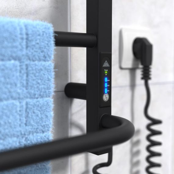 Електрична рушникосушарка Laris Зебра Комфорт ЧФЧ6 500 х 600 Е (підкл. справа) R3 | Зображення 4