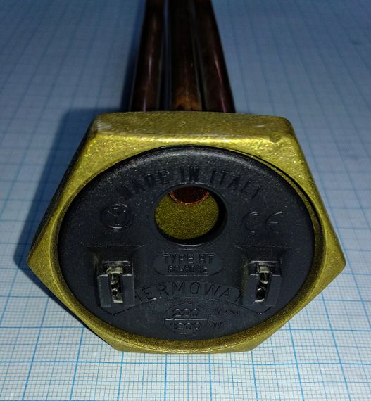 ТЕН для бойлера 1200w Ariston Electrolux Ferroli Round Novatek Atlantic Deluxe Inner Isea Thermowatt (Італія) | Зображення 3