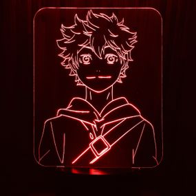 Акриловый светильник-ночник Шоё Хината красный tty-n000340