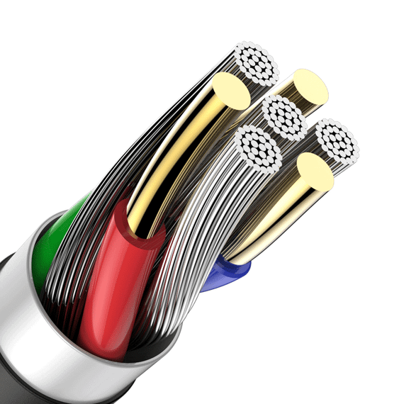 USB кабель Kaku KSC-319 USB - Lightning 1m / 3.2A - Black | Зображення 1