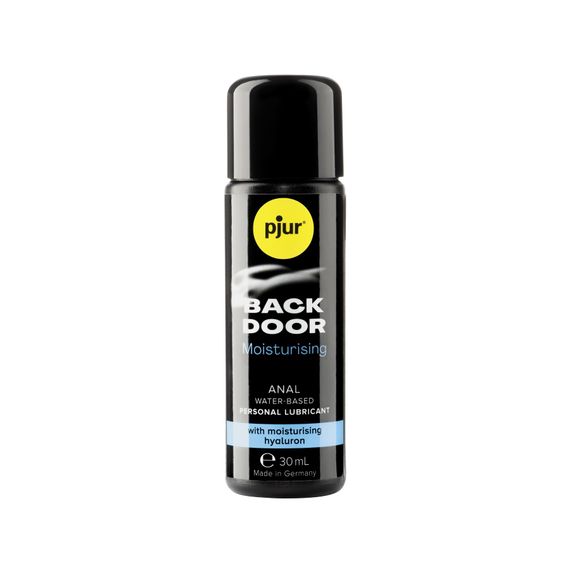 Анальна змазка pjur BACK DOOR Moisturising 30 мл, на водній основі, з гіалуроном, ефект силікону