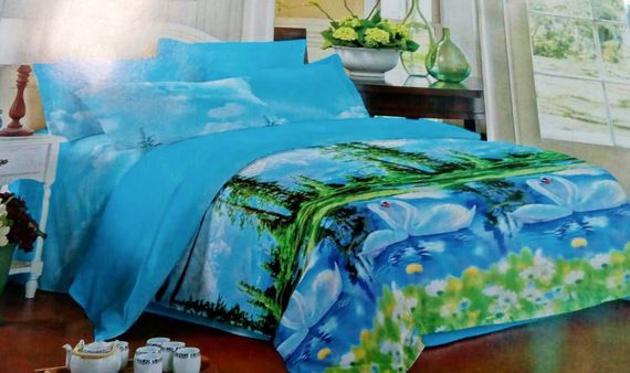 Комплект постільної білизни від українського виробника Polycotton 90927 | Зображення 1