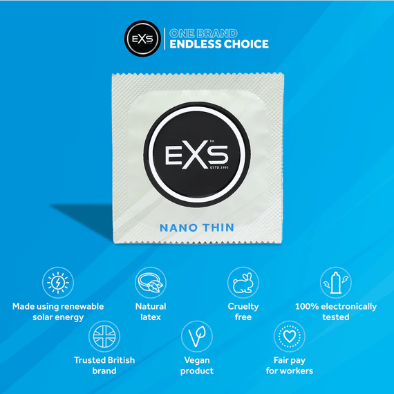 Презервативи - EXS Nano Thin, 48 шт. | Зображення 1