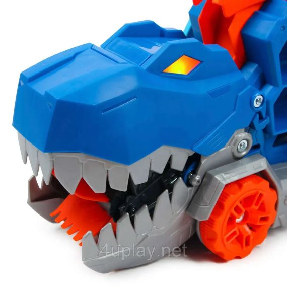 Мега-транспортер Хот Вилс Невероятный Ти-Рекс Оригинал Hot Wheels Ultimate T-Rex Transporter | Зображення 8