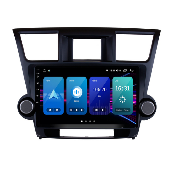 Штатна магнітола Torssen Toyota Highlander XU 40 2010-2016 NF10 Carplay без крутилок | Зображення 1