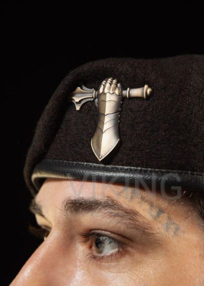 Берет ЗСУ танковых войск капля черный ПОЛНЫЙ КОМПЛЕКТ XXL / 61-62 | Зображення 2