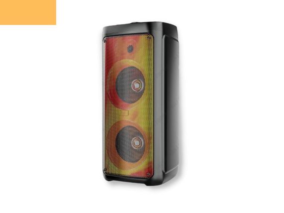 Портативная колонка XPRO ZQS8215 чемодан  30Вт, USB, SD, FM радио, Bluetooth, 1 микрофон, ДУ (MER-15653)
