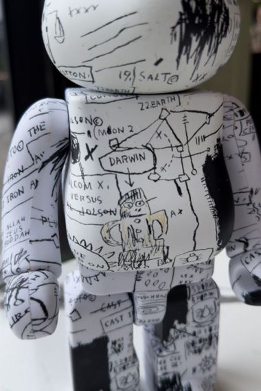 Фигурка Bearbrick дизайнерська статуетка ведмідь Беарбрік 28 см mb038 біла | Зображення 5