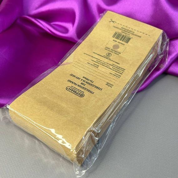 Крафт-пакет для стерилізації 7,5 * 18см (1шт) | Зображення 1