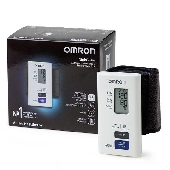 Тонометр OMRON Nightview (НЕМ-9601T-E3) на запястье гарантия 5 лет | Зображення 3