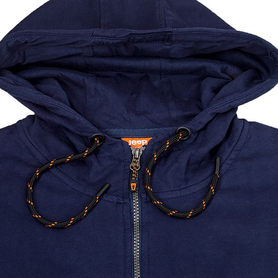 Толстовка JEEP HOODED SWEATSHIRT FULL ZIP SEEK&DISCOVERY Small Vertic | Зображення 2