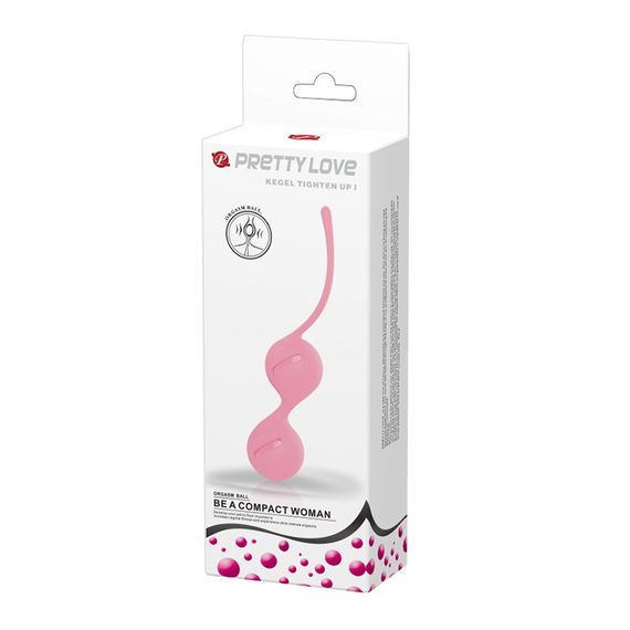 Вагінальні кульки KEGEL (світло-рожеві) Sex Aura