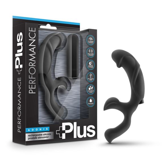 Масажер простати USB Blush Perfomance Adonis Plus, Черный | Зображення 5