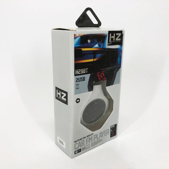 FM модулятор з bluetooth H29 BT, Зарядний пристрій з адаптером для прикурювача, Якісний фм модулятор MO-65 | Зображення 5