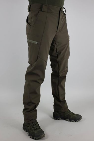 Брюки тактические штормовые демисезонные ULTIMATUM Soft Shell Олива | Зображення 4