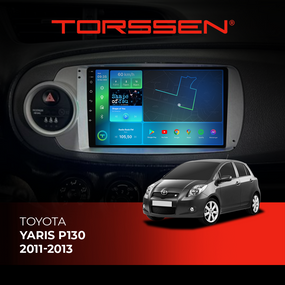 Штатна магнітола Torssen Toyota Yaris (P130) (2011-2013) F9432 4G Carplay DSP