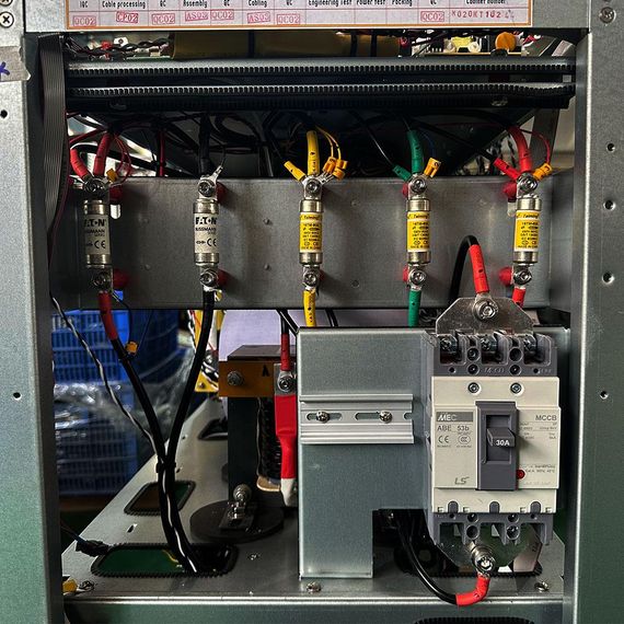 ДБЖ ONLine 3-ФАЗИ RITAR GP33-20KL, 384Vdc, 20KVA/16KW, під зовнішній АКБ, вхід 3 фази-вихід 1 фаза (415*730*930), 165кг | Зображення 7