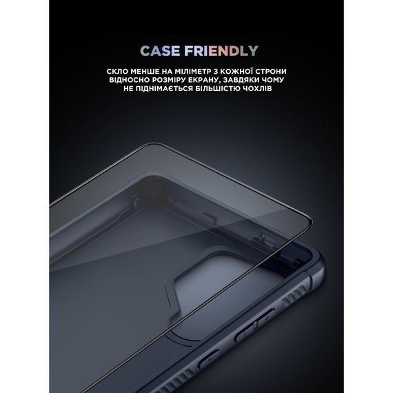 Скло захисне Armorstandart Supreme Black Icon Samsung S24 Ultra (ARM84630) | Зображення 5