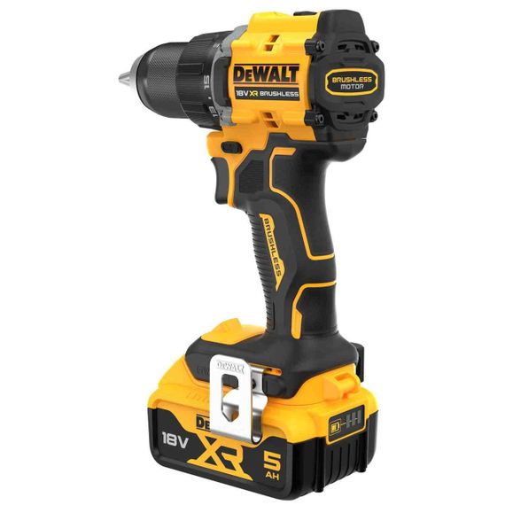 Дрель-шуруповёрт аккумуляторная бесщёточная DeWALT DCD794P2T | Зображення 4