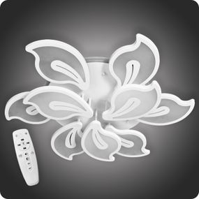 Люстра світлодіодна 517 Dlight 3color з пультом 170Вт Білий (01876)