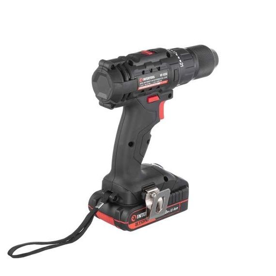 Шуруповерт аккумуляторный Intertool - 20В x 2Ач Li-Ion Storm (WT-0350) | Зображення 3