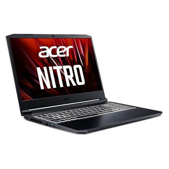 Игровой ноутбук Acer Nitro 5 AN515-45-R6Y9 / 15.6" (1920x1080) IPS / AMD Ryzen 5 5600H (6 (12) ядер по 3.3 - 4.2 GHz) / 16 GB DDR4 / 512 GB SSD / nVidia GeForce RTX 3060, 6 GB GDDR6, 192-bit / WebCam б/у | Зображення 2
