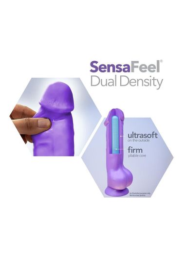 Фалоімітатор реалістичний Blush Au Naturel Huge на присосці, бежевий sexstyle | Зображення 4