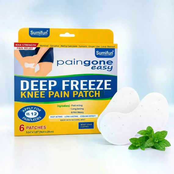 Охлаждающий пластырь для коленей Royal Prestige Paingone Easy Deep Freeze 6 шт | Зображення 4