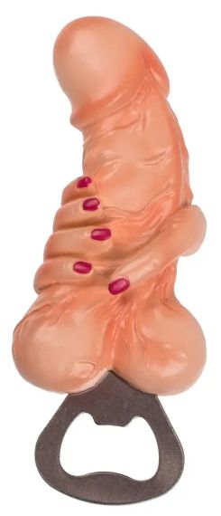 Металлическая открывалка для бутылок Willy+Hand sexstyle | Зображення 2