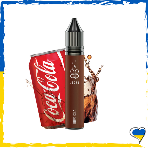 Жидкость для самозамеса Lucky Cola Кока-Кола 30 мл (5%) Лакки солевая заправка для вейпа сигарет