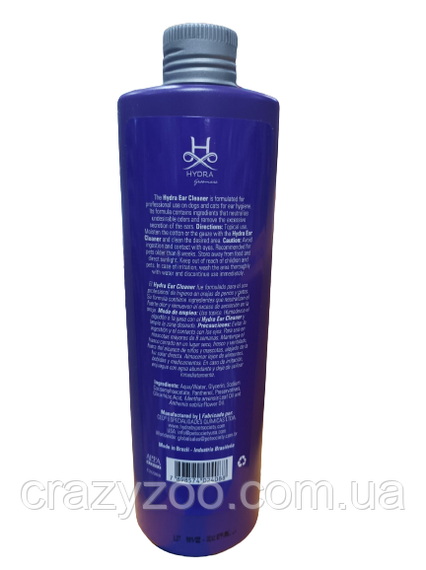 Средство для чистки ушей для собак и котов Hydra Ear Cleaner 500 мл E20388 | Зображення 1