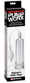 Вакуумна помпа - Pipedream Pump Worx Beginners Power Pump Clear