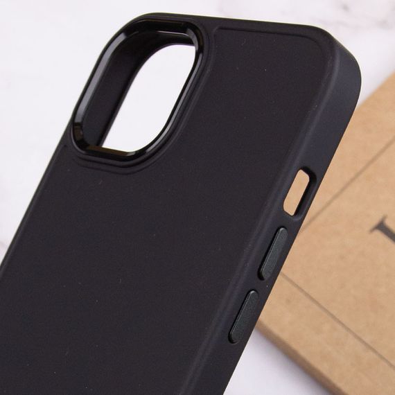 TPU чохол Bonbon Metal Style для Apple iPhone 14 Plus (6.7") Чорний / Black | Зображення 4