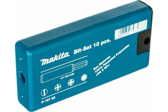 Набір біт 10 шт Makita P-16782 | Зображення 1