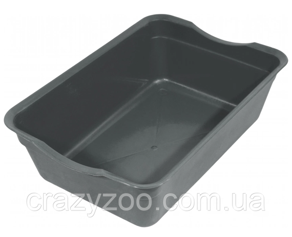 Туалет для котов серый 40x28x12 см 6127
