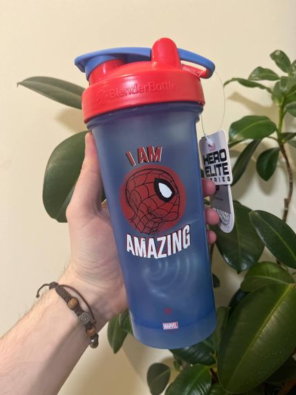 Спортивний шейкер BlenderBottle Classic Loop PRO 28oz/820ml Marvel Spider Man (600558) | Зображення 2