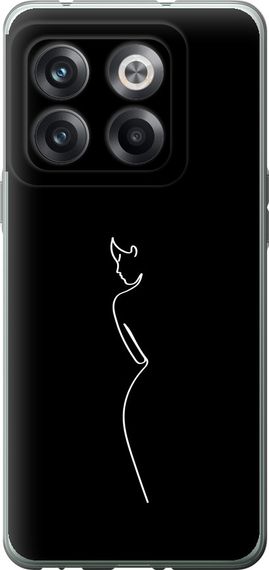 Чехол на OnePlus 10T Силуэт1 "4590u-2647-17620"