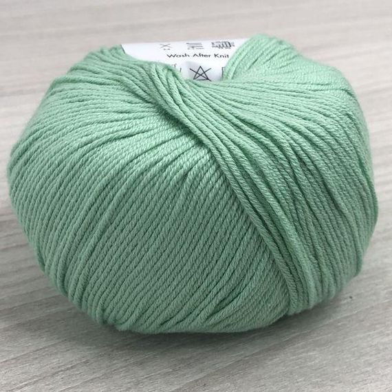 Пряжа Gazzal – Baby Cotton колір 3425 Водяна зелень | Зображення 2