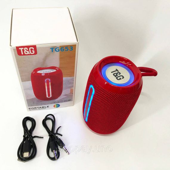 Колонка для вечірки портативна колонка TG653 Bluetooth з якісними басами GM-79 | Зображення 8