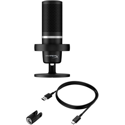 Мікрофон HyperX  DuoCast RGB, Black 4P5E2AA (4P5E2AA) | Зображення 5