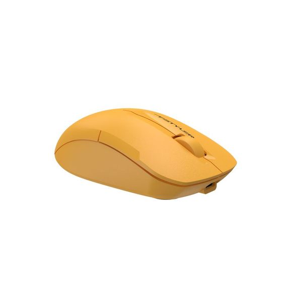 Миша бездротова A4Tech Fstyler FG15CS Air2 (Yellow),  USB, колір жовтий | Зображення 2